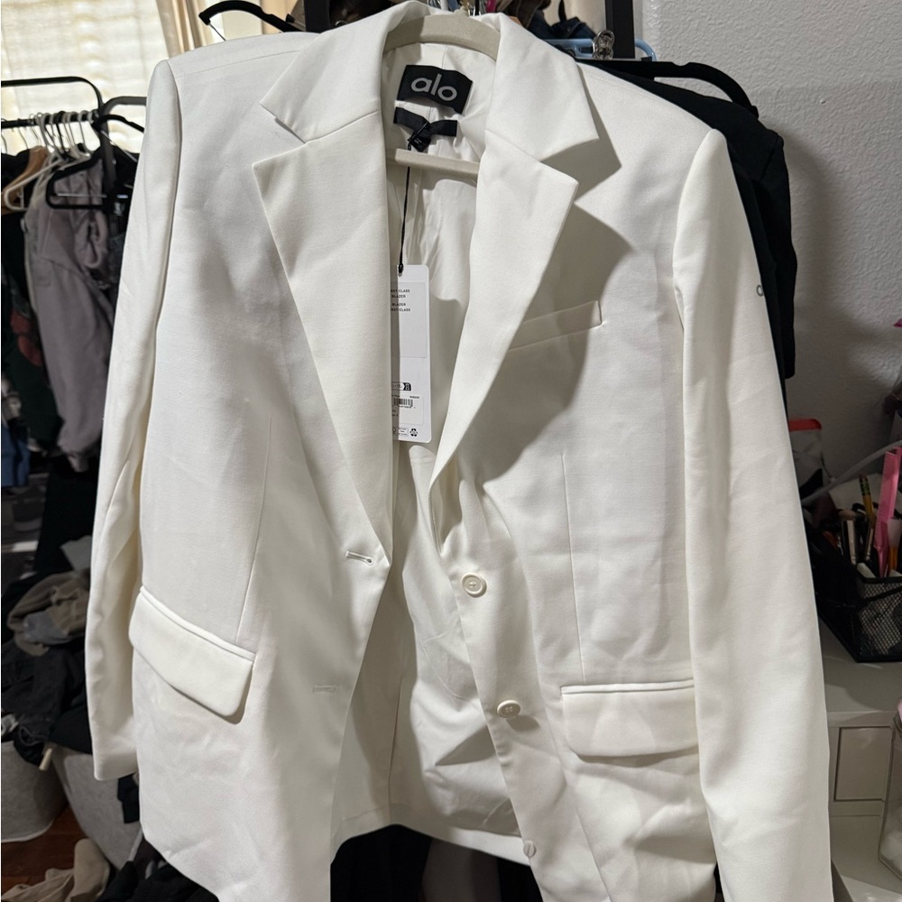 ALO Yoga White Blazer